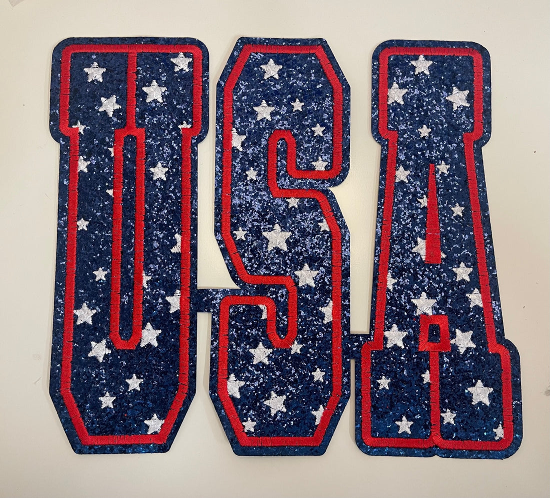 Large Red/White/Blue Patches