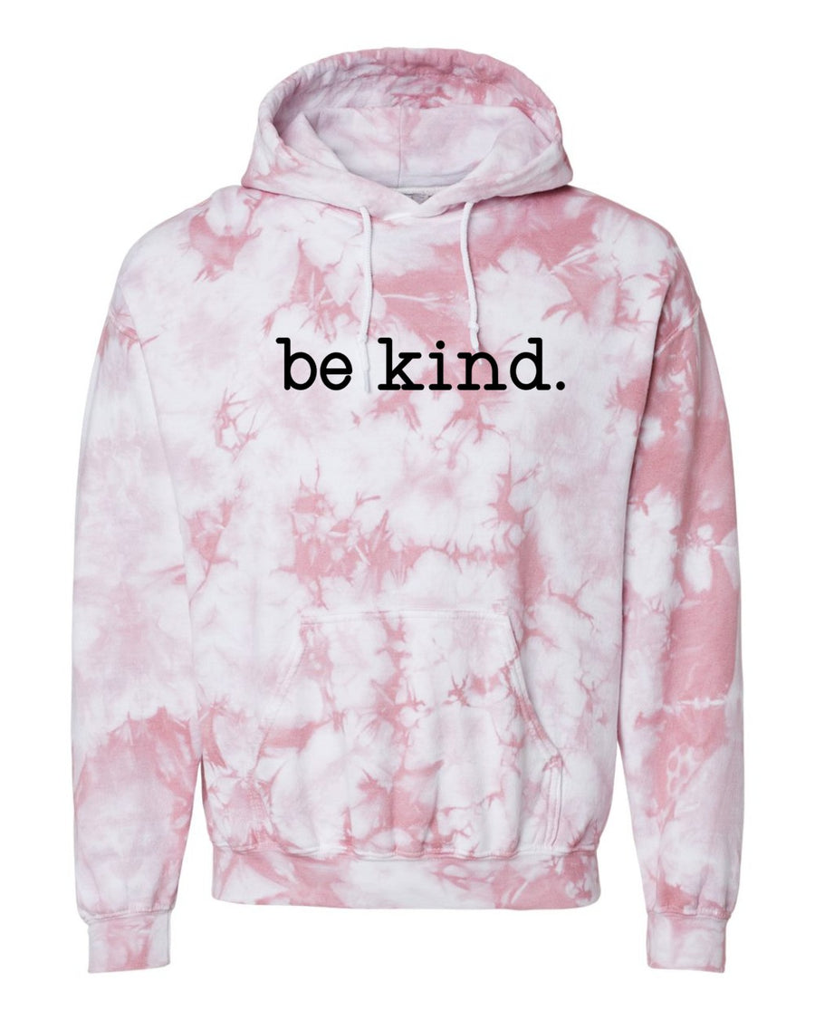 Tie Dye Hoodie "BE KIND"