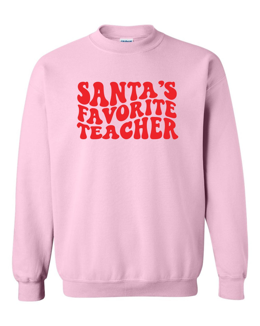 Santa's Favorite Teacher Crewneck